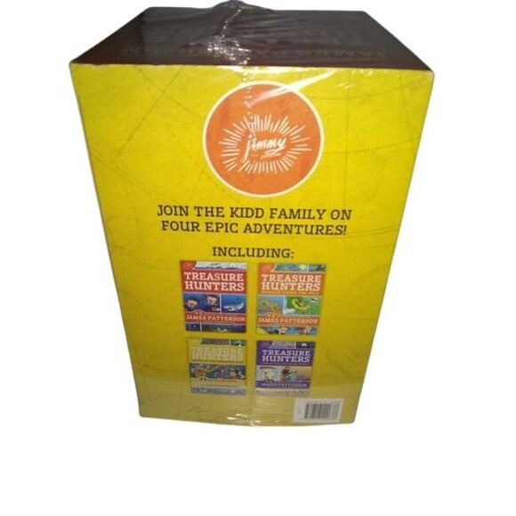 James Patterson Treasure Hunters: 4 Book Boxed Set New Sealed - Picture 4 of 4